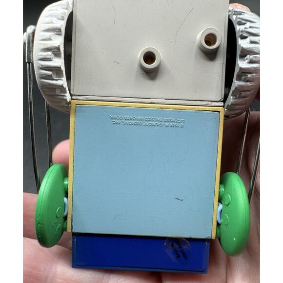 Vintage 1988 Enesco Treasury of Christmas Ornament Merry Christmas Engine -S1M - Picture 4 of 11